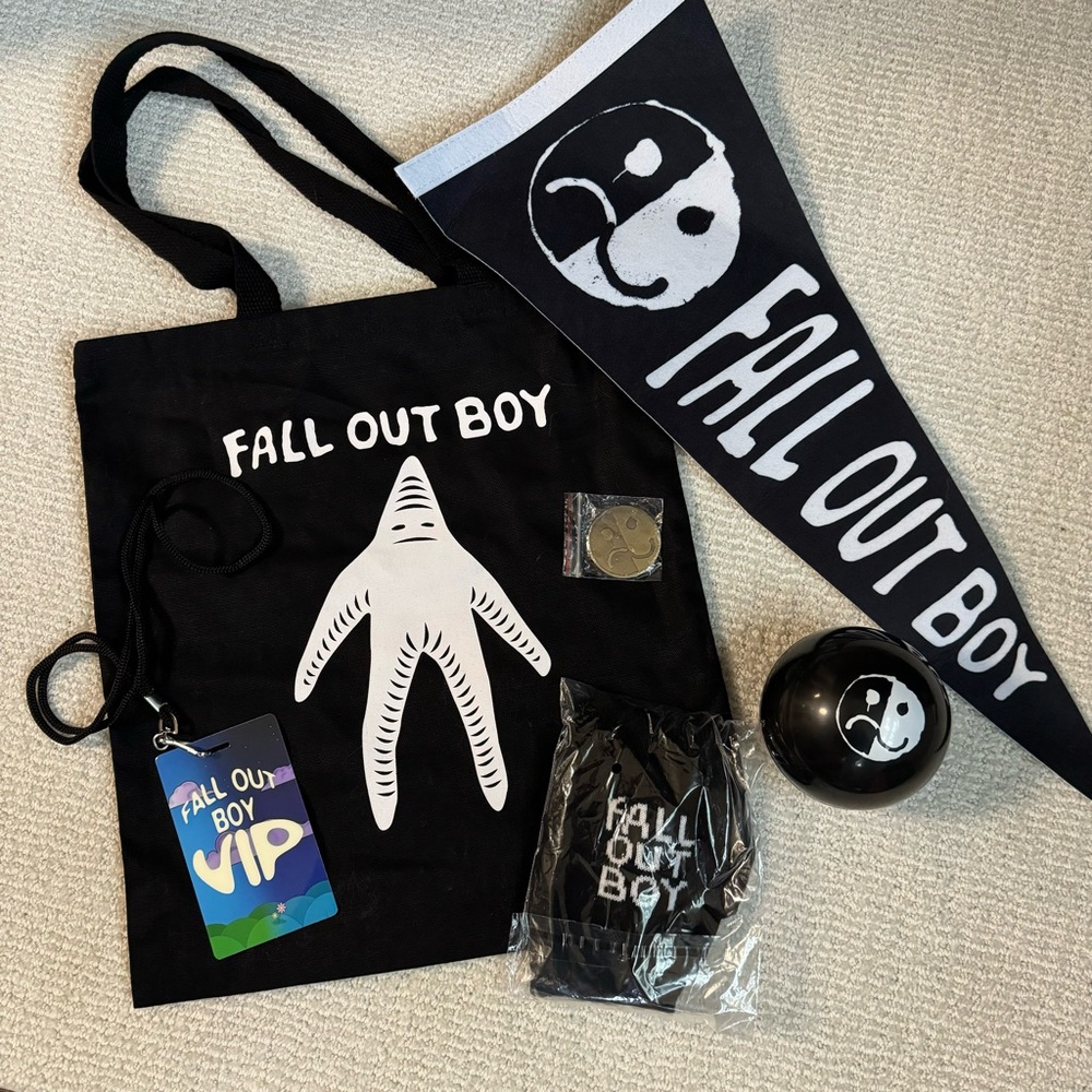 Fall Out Boy 2024 Tour VIP Merch